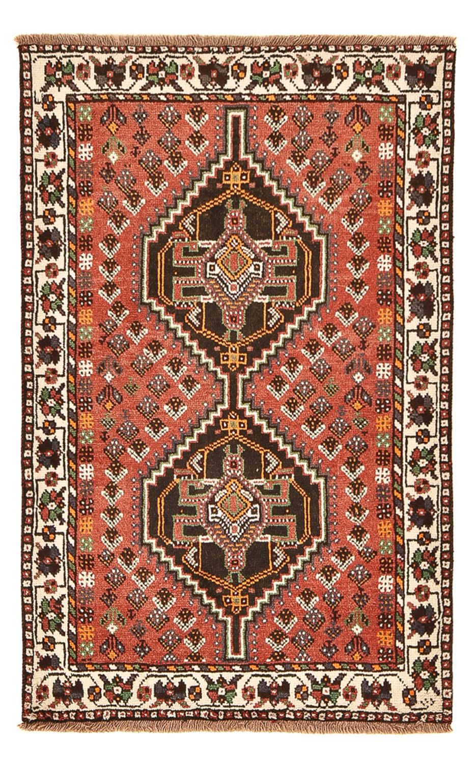 Perser Rug - Nomadic - 158 x 105 cm - red