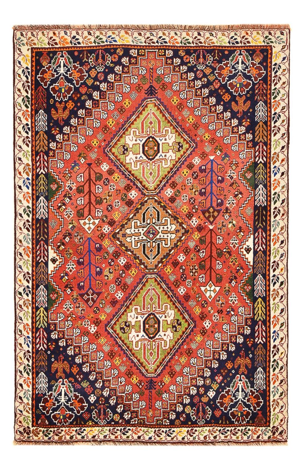 Perser Rug - Nomadic - 170 x 116 cm - light red