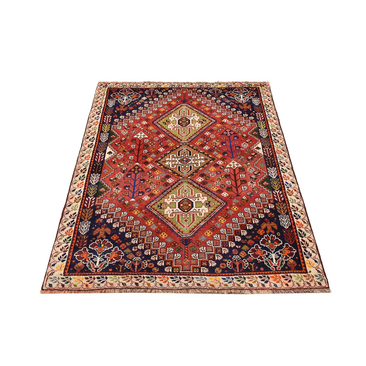 Perser Rug - Nomadic - 170 x 116 cm - light red