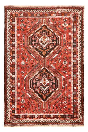 Perserteppich - Nomadic - 152 x 105 cm - rot