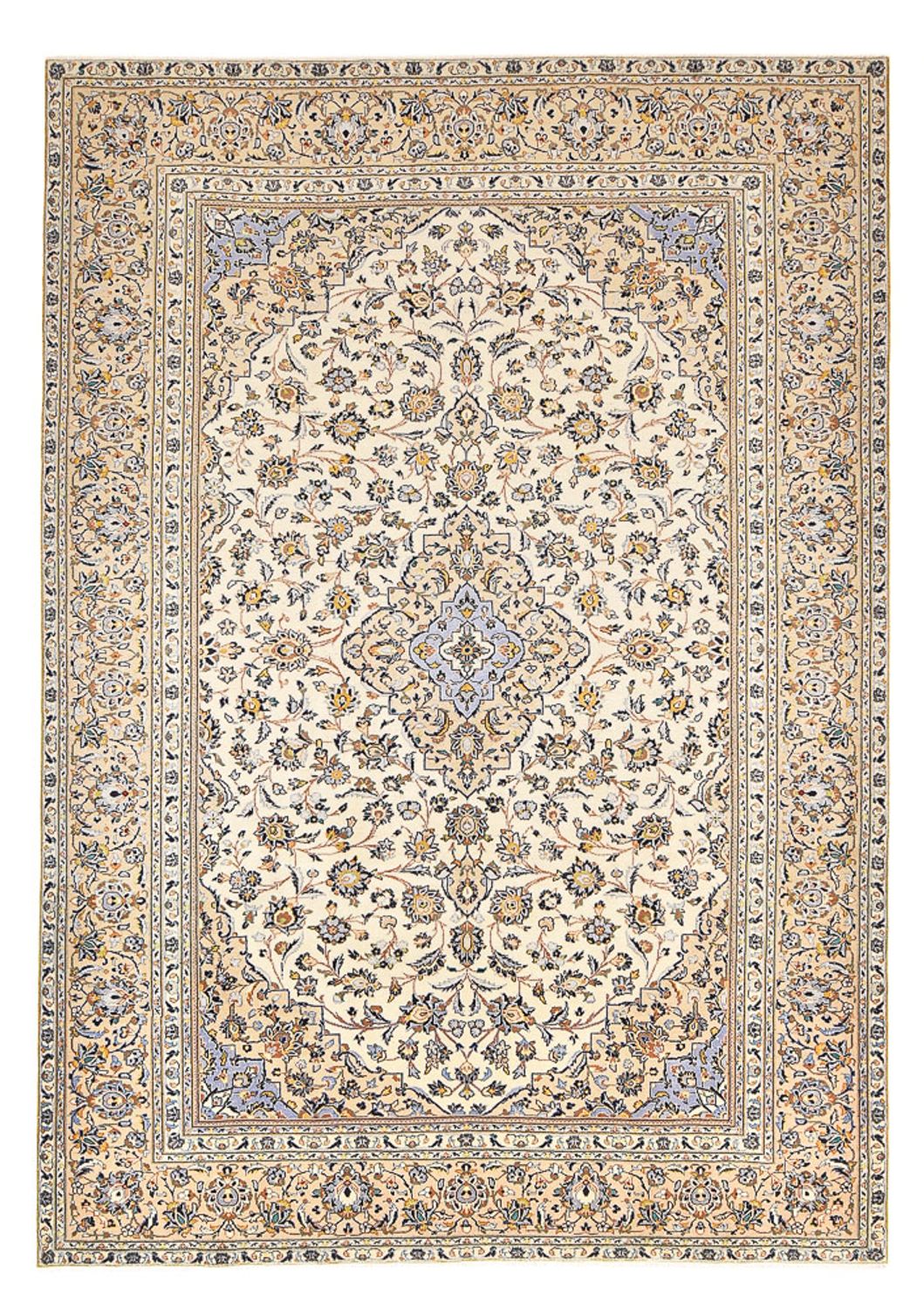 Persisk teppe - Keshan - 338 x 235 cm - beige