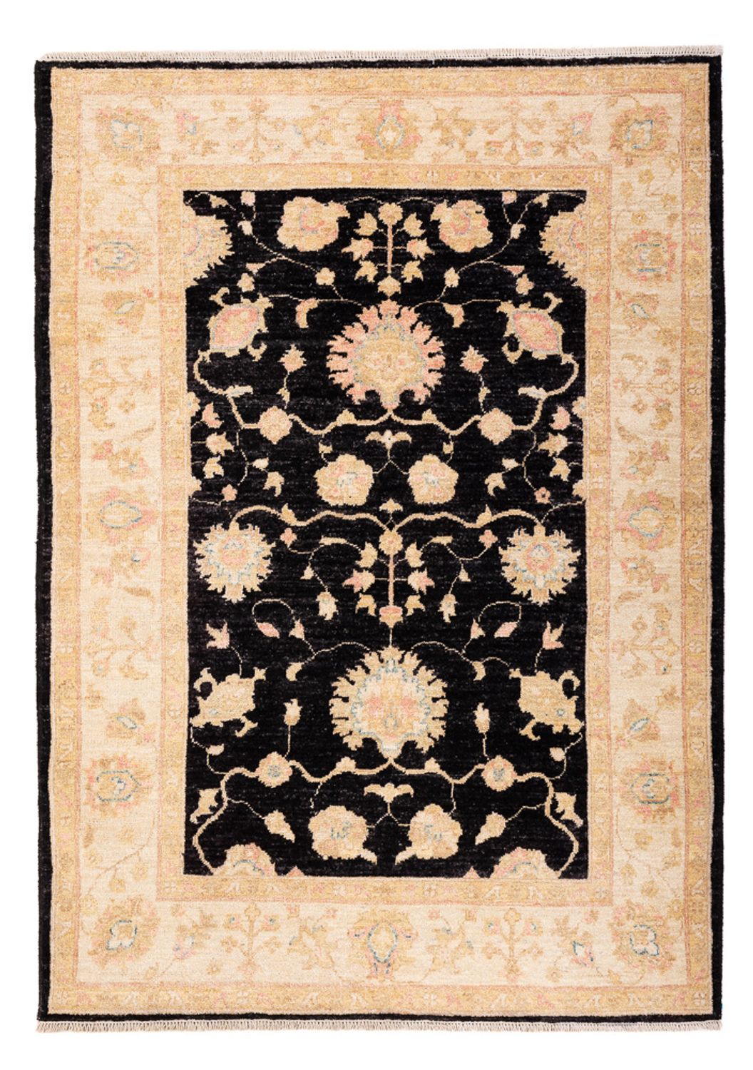 Alfombra Ziegler - 178 x 124 cm - negro