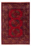 Tapis afghan - 179 x 123 cm - rouge