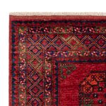 Tapis afghan - 179 x 123 cm - rouge