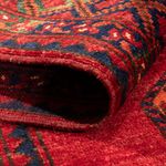 Tapis afghan - 179 x 123 cm - rouge