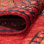 Tapis afghan - 186 x 123 cm - rouge