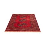 Tapis afghan - 186 x 123 cm - rouge