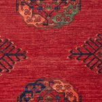 Tapis afghan - 181 x 122 cm - rouge