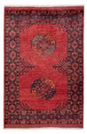 Tapis afghan - 182 x 125 cm - rouge