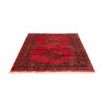 Tapis afghan - 182 x 125 cm - rouge