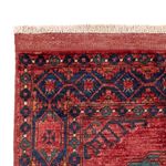 Tapis afghan - 173 x 101 cm - rouge