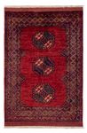 Tapis afghan - 179 x 124 cm - rouge