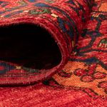 Tapis afghan - 188 x 123 cm - rouge