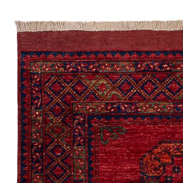 Tapis afghan - 182 x 122 cm - rouge