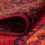 Tapis afghan - 180 x 124 cm - rouge