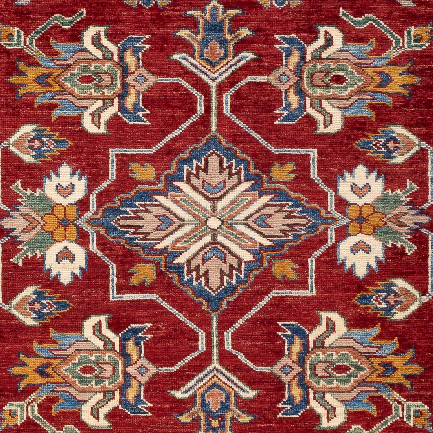 Ziegler Teppich - Kazak - Royal - 178 x 122 cm - bordeauxrot