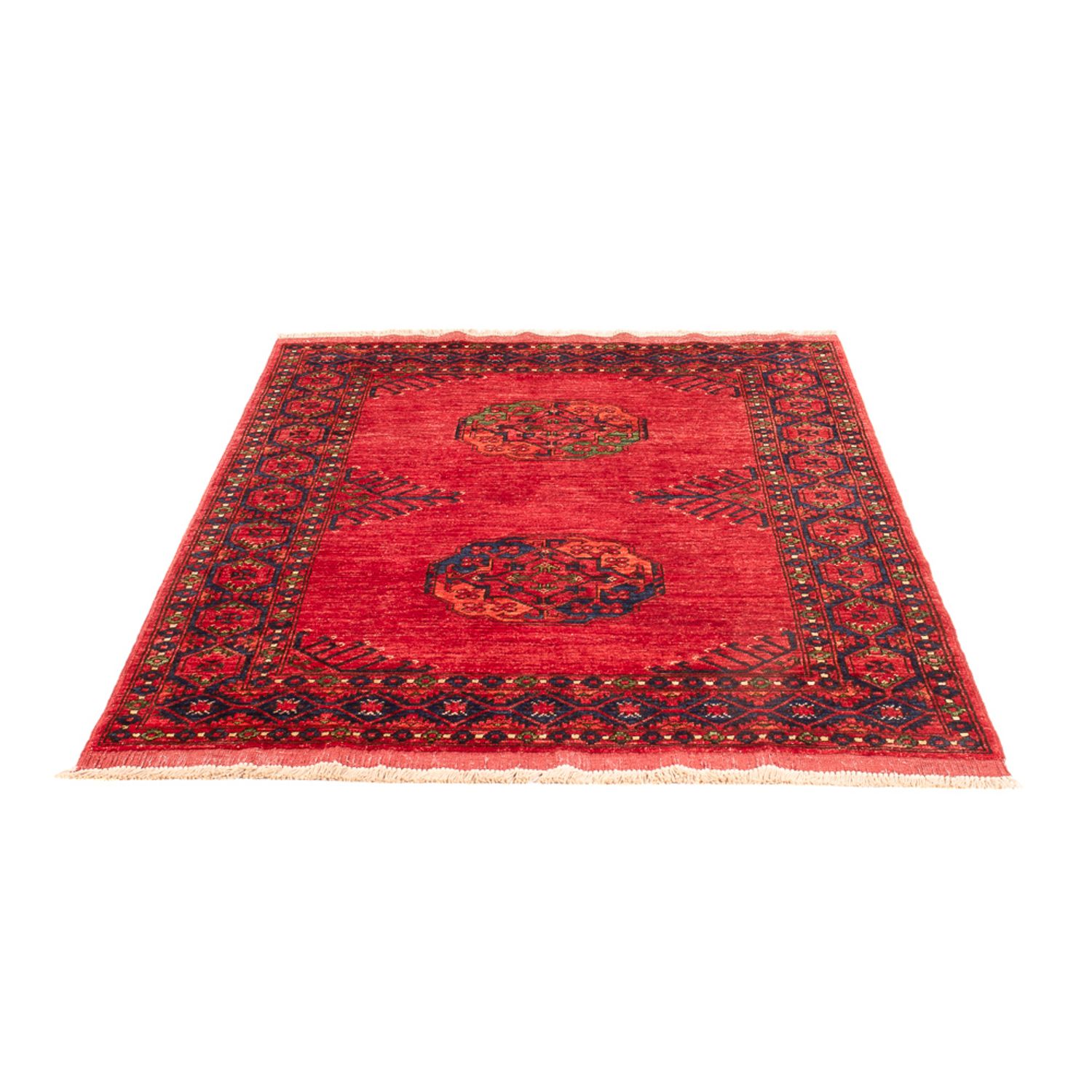 Afghan Rug - 182 x 122 cm - red