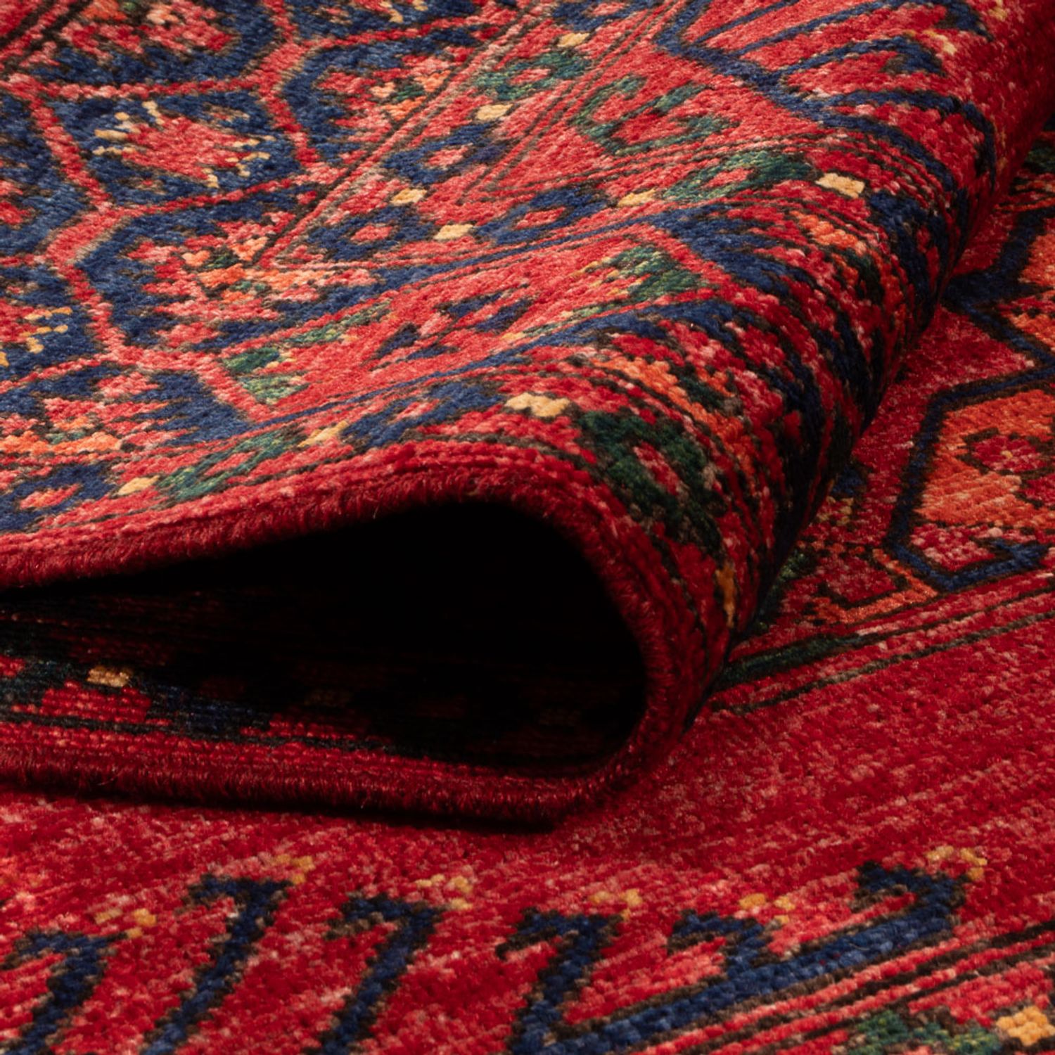 Afghan Teppich - 150 x 100 cm - rot