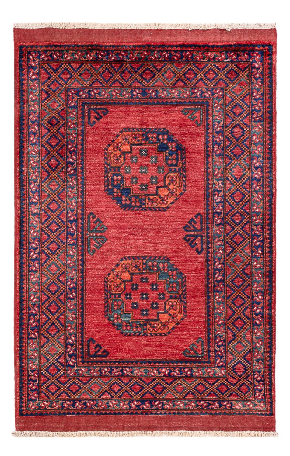 Afghaans tapijt - 154 x 102 cm - rood