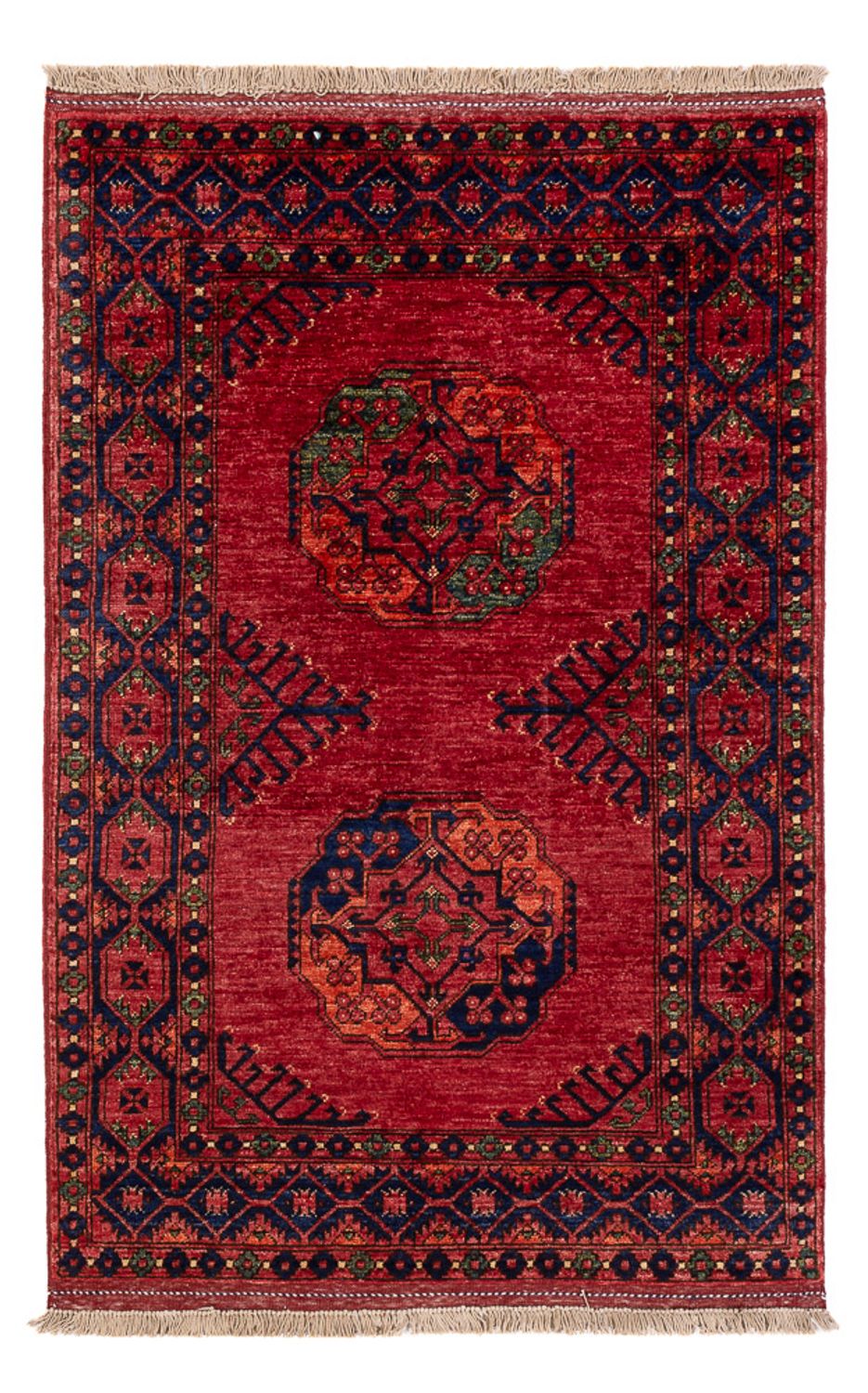 Afghaans tapijt - 152 x 99 cm - rood