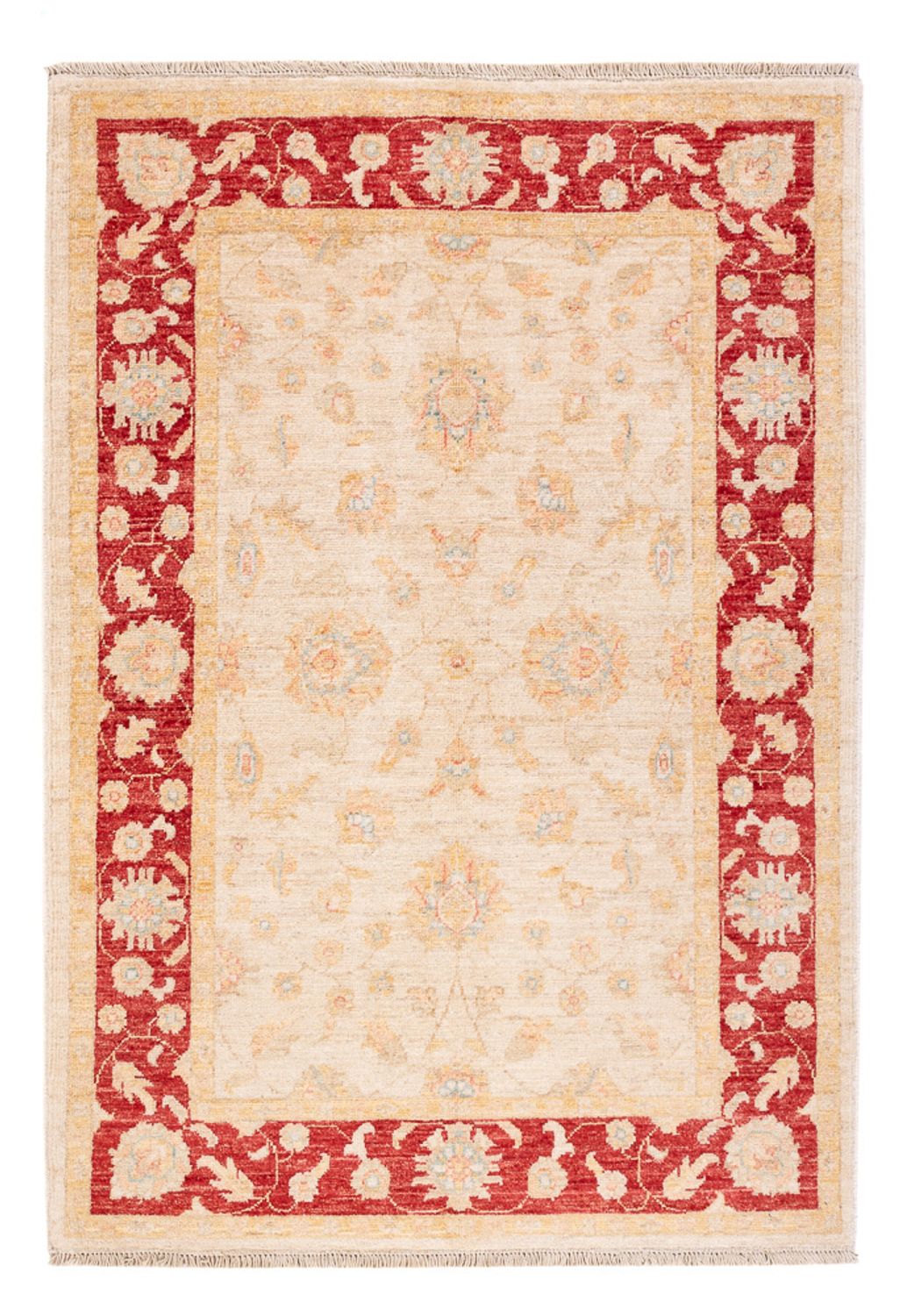 Ziegler Teppich - 150 x 101 cm - beige