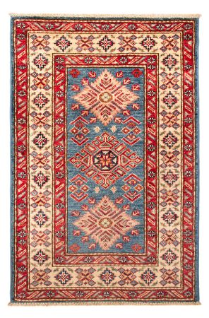 Ziegler Tapijt - Kazak - Koninklijke - 92 x 62 cm - blauw