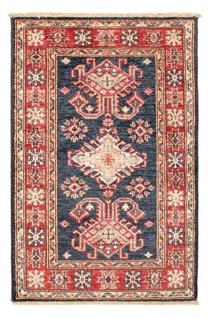 Ziegler Tapijt - Kazak - Koninklijke - 91 x 61 cm - benzine blauw