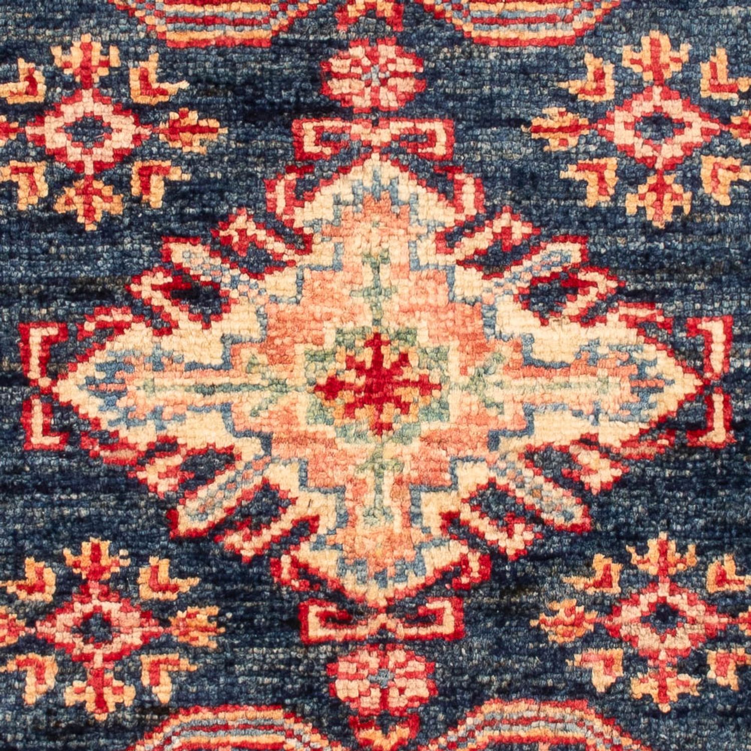 Ziegler Carpet - Kazak - Kungliga - 92 x 59 cm - bensinblå