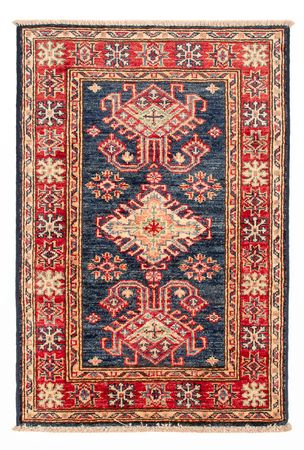 Ziegler Tapijt - Kazak - Koninklijke - 92 x 59 cm - benzine blauw