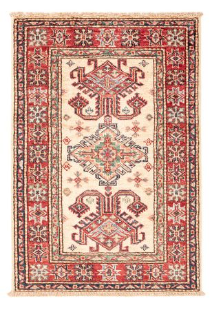 Ziegler Tapijt - Kazak - Koninklijke - 88 x 60 cm - licht beige