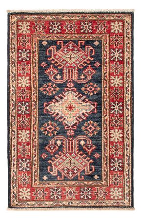 Ziegler Tapijt - Kazak - Koninklijke - 90 x 58 cm - donkerblauw