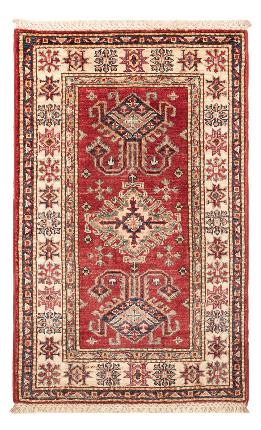 Alfombra Ziegler - Kazak - Real - 89 x 59 cm - rojo