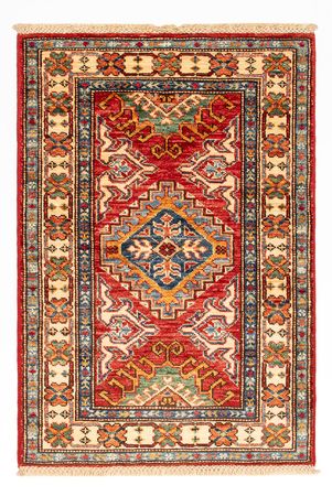 Alfombra Ziegler - Kazak - Real - 89 x 59 cm - rojo