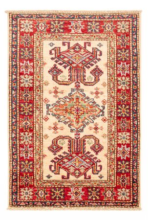 Ziegler Tapijt - Kazak - Koninklijke - 90 x 61 cm - beige