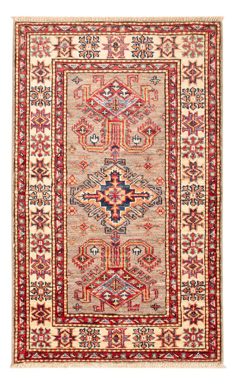 Tapete Ziegler - Kazak - Real - 95 x 59 cm - areia