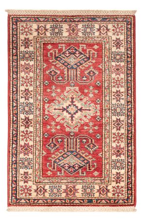 Tapete Ziegler - Kazak - Real - 90 x 59 cm - vermelho