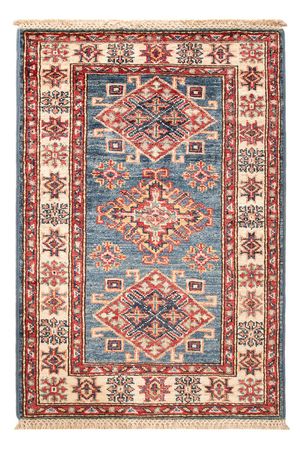 Ziegler Tapijt - Kazak - Koninklijke - 91 x 60 cm - blauw