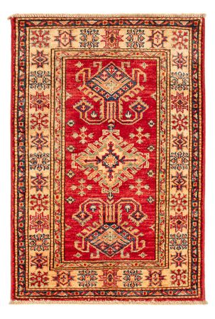 Tapete Ziegler - Kazak - Real - 91 x 62 cm - vermelho