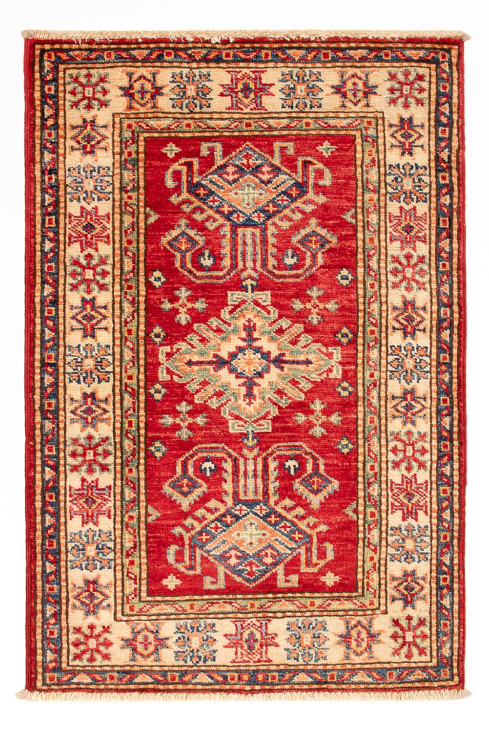 Ziegler Teppich - Kazak - Royal - 98 x 58 cm - rot