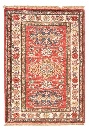 Tapete Ziegler - Kazak - Real - 92 x 64 cm - vermelho