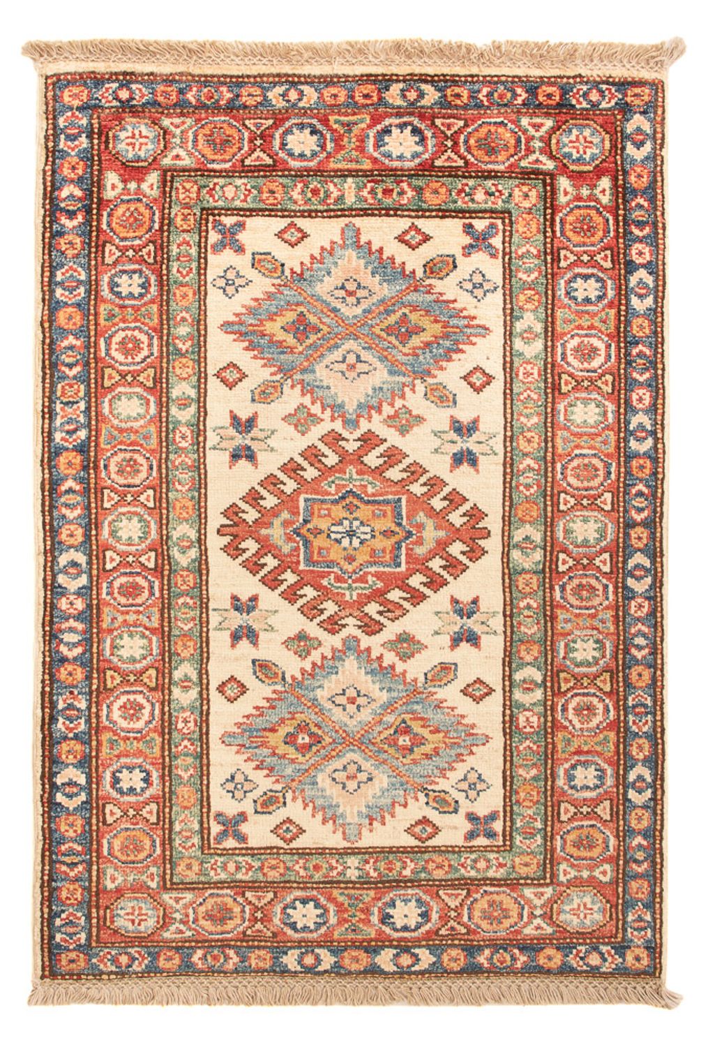 Ziegler Teppich - Kazak - Royal - 91 x 60 cm - beige