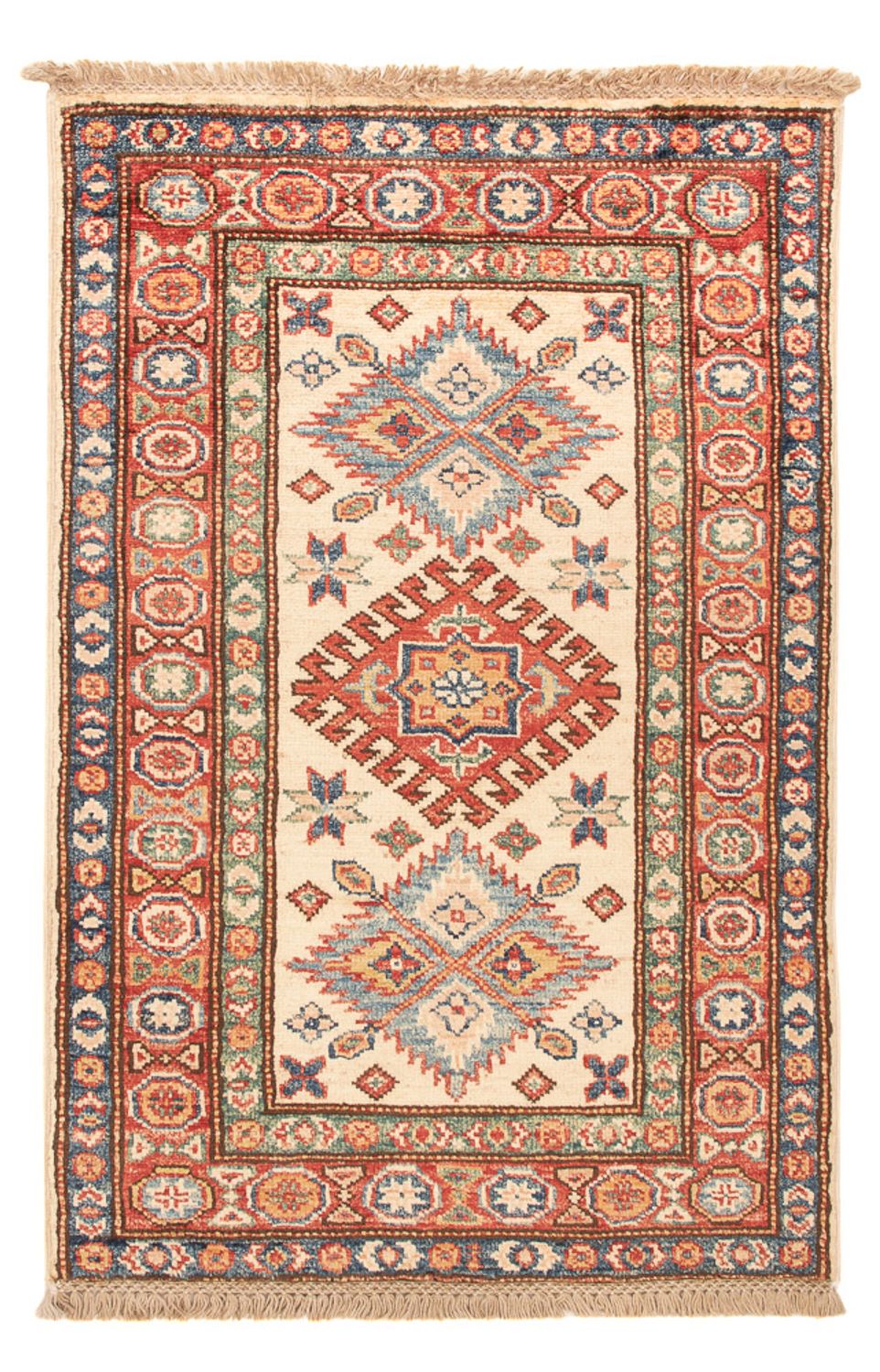 Tapete Ziegler - Kazak - Real - 91 x 57 cm - bege