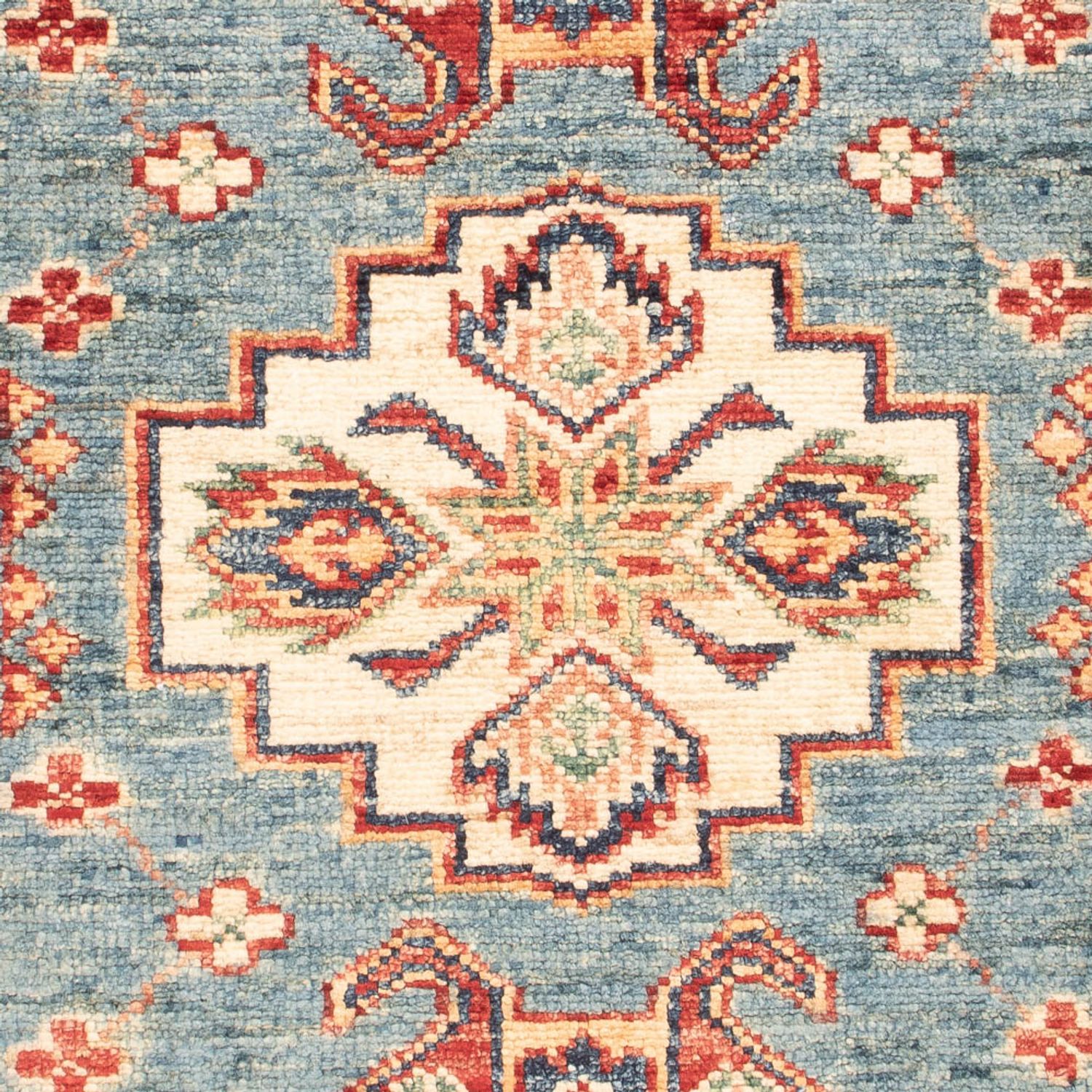 Ziegler Carpet - Kazak - Royal - 90 x 60 cm - lyseblå