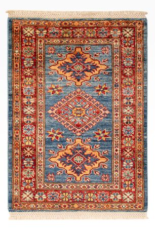 Alfombra Ziegler - Kazak - Real - 84 x 60 cm - azul