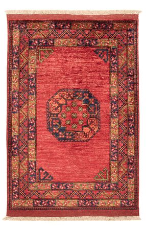 Afghaans tapijt - 123 x 83 cm - rood