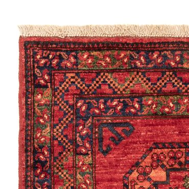 Afghaans tapijt - 126 x 84 cm - rood