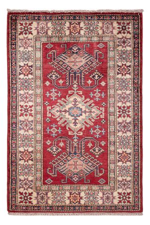 Tapete Ziegler - Kazak - Real - 120 x 82 cm - vermelho