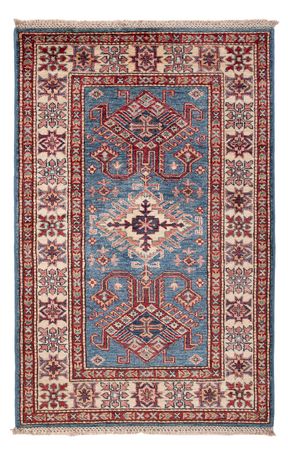 Alfombra Ziegler - Kazak - Real - 126 x 80 cm - azul