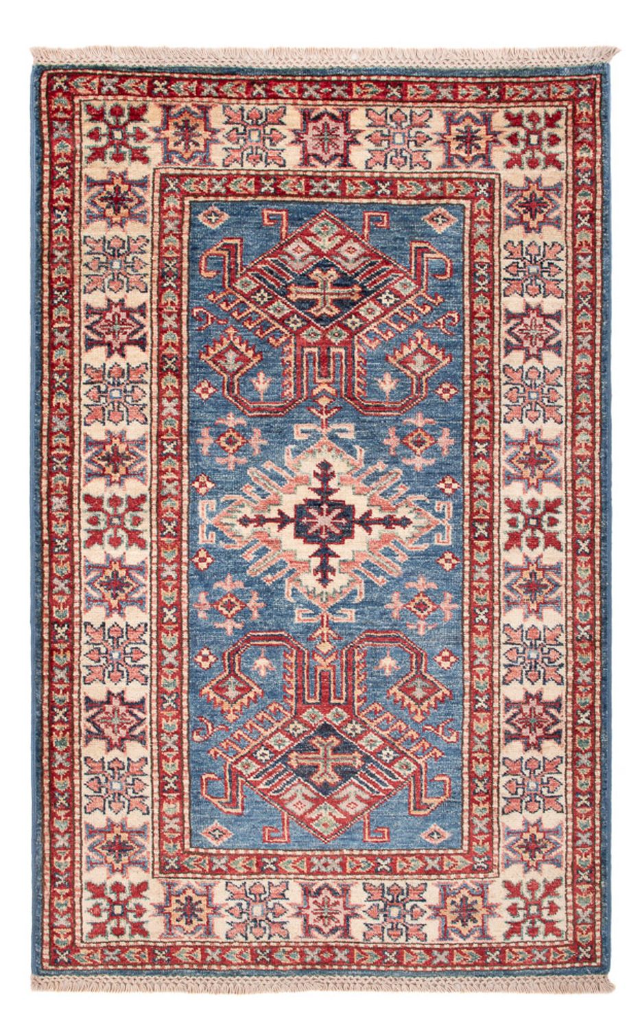 Ziegler Teppich - Kazak - Royal - 128 x 82 cm - blau