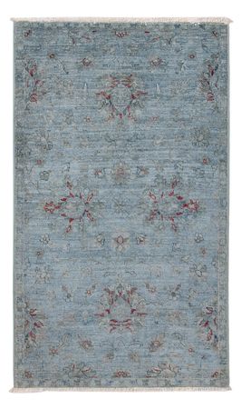 Ziegler tapijt - Modern - 123 x 72 cm - benzine blauw